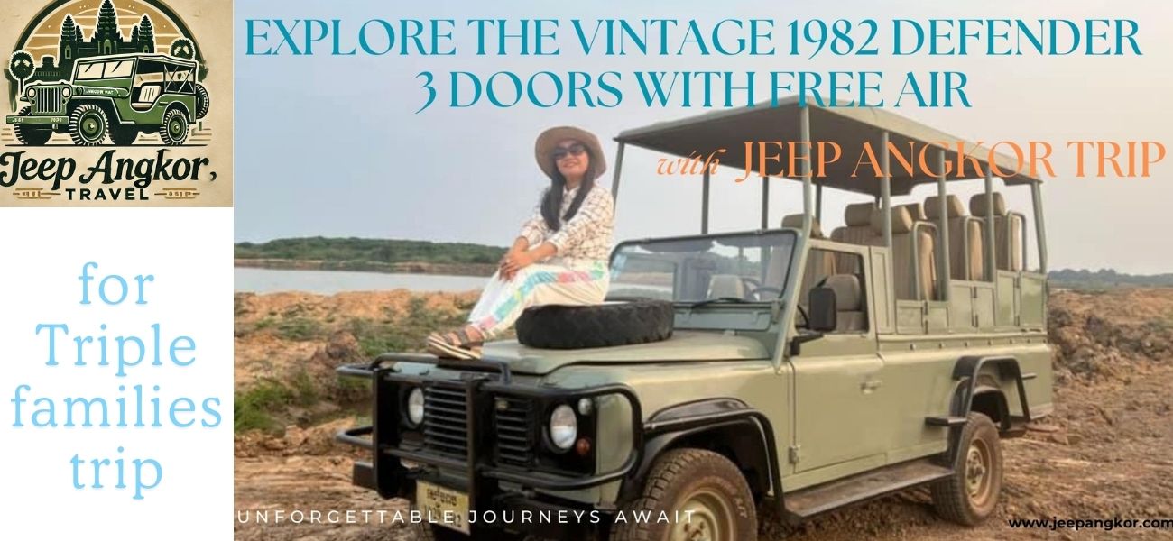 VINTAGE LAND ROVER DEFENDER 110 FAMILY TRIP